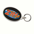 Oval Acrylic Keytag